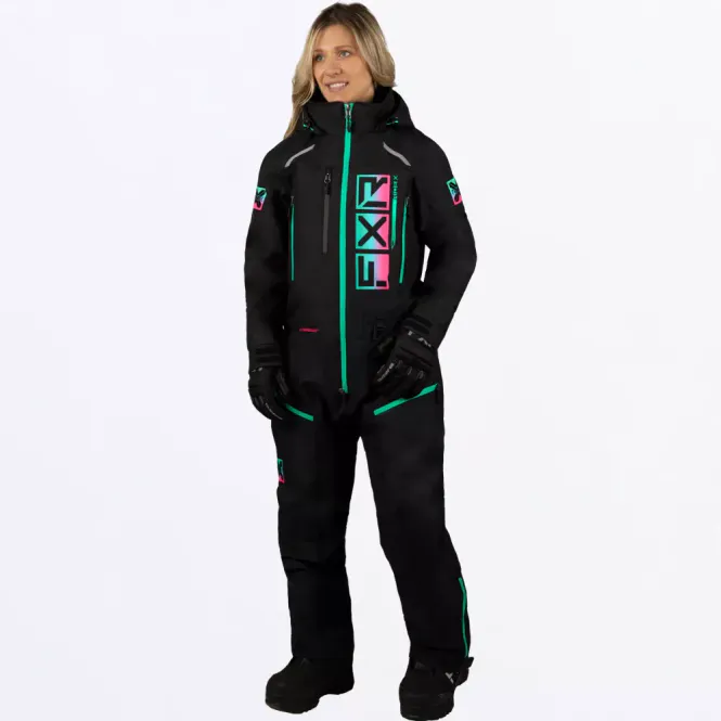 Hovedbilde FXR W Recruite Lite MS 23-Black/Mint E-Pink Fade