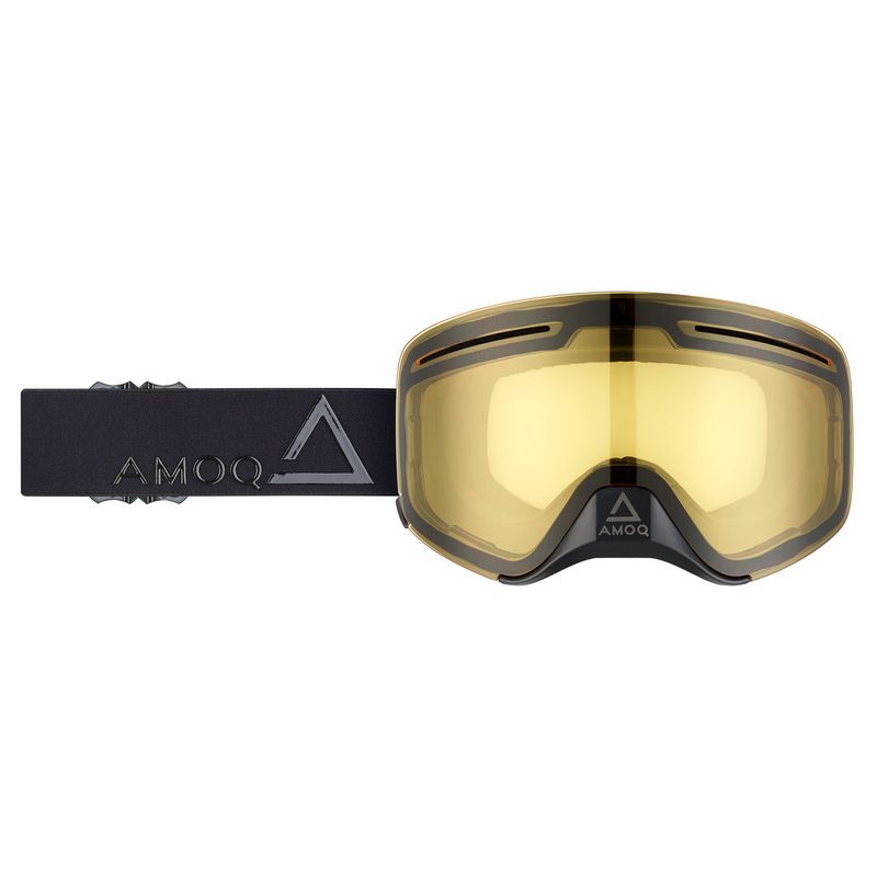 AMOQ Vision Vent+ Magnetic Scooter Goggles Blackout - Gul