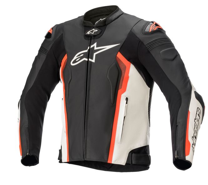 Hovedbilde Alpinestars skinnjakke missil v2 svart / hvit / ...